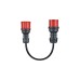go-e Adapterset für Gemini flex 11 kW, 3-teiliges Set(schwarz, 30cm)