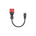 go-e Adapterset für Gemini flex 11 kW, 3-teiliges Set(schwarz, 30cm)