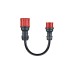 go-e Adapterset für Gemini flex 22 kW, 3-teiliges Set(schwarz, 30cm)