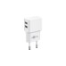 goobay Apple Lightning Dual Ladeset 2,4 A, Ladegerät(weiß)