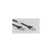 goobay CAT 8.1 Patchkabel, S/FTP (PiMF)(schwarz, 0,50 Meter)