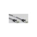 goobay CAT 8.1 Patchkabel, S/FTP (PiMF)(grau, 0,25 Meter)
