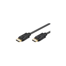 goobay DisplayPort 1.2 Verbindungskabel(schwarz, 2 Meter)