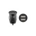 goobay Dual-USB Auto Ladegerät mit zwei USB-Ports(schwarz, max. 24W/2,4,8A 12/24V)
