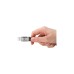 RJ-45 Stecker, LAN-Adapter(schwarz/silber, 1 Meter)