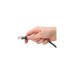 RJ-45 Stecker, LAN-Adapter(schwarz/silber, 1 Meter)