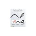 RJ-45 Stecker, LAN-Adapter(schwarz/silber, 10 Meter)