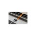 goobay Fensterdurchführung Ultra-Slim, RJ45, Kabel(schwarz/kupfer, 50cm)