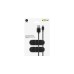 goobay Kabel Management 4-Slots, Kabelführung(schwarz, 2er-Set)