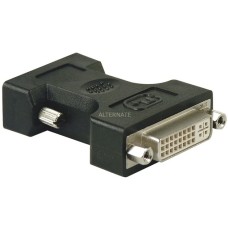 goobay Monitoradapter(schwarz, VGA Stecker - DVI-I Buchse, Bulk)