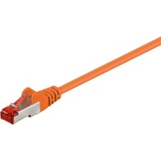 goobay Patchkabel Cat.6 SFTP(orange, 10 Meter)