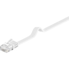 RJ45 Stecker CAT.6 U/UTP(weiß, 7 Meter, Flachkabel)
