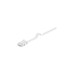 RJ-45 Stecker(weiß, 10 Meter, flach, Cat.5e U/UTP)