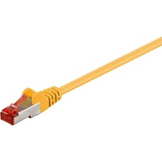 RJ-45 Stecker(gelb, 20 Meter, CAT6 S/FTP)