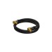 F-Stecker 90°(schwarz, 10 Meter)
