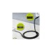 Lightning Stecker(grau/silber, 1 Meter, gesleevt, Metallstecker)