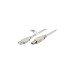 USB-B Stecker(grau, 5 Meter)
