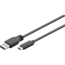 USB-C Stecker(schwarz, 1 Meter)