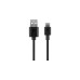 goobay USB-C Dual Ladeset 2,4 A, Ladegerät(schwarz)
