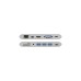 goobay USB-C Multiport-Adapter All in 1, Kartenleser(silber)