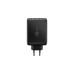 goobay USB-C PD Multiport-Schnellladegerät 100 Watt(schwarz, 1x USB-A QC, 3x USB-C PD, GaN-Technologie)