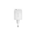 goobay USB-C PD Multiport-Schnellladegerät Nano 65 Watt(weiß, 1x USB-A, 2x USB-C PD, GaN-Technologie)