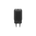 goobay USB-C PD Multiport-Schnellladegerät Nano 65 Watt(schwarz, 1x USB-A, 2x USB-C PD, GaN-Technologie)