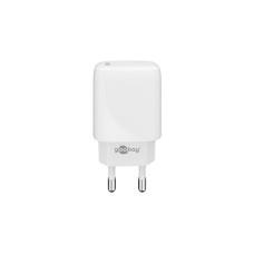 goobay USB-C PD (Power Delivery) Schnellladegerät (20W)(weiß)