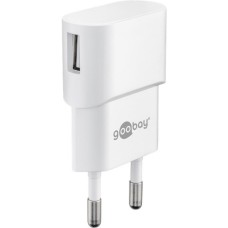 goobay USB-Ladegerät 1 A (5W) weiß(weiß)