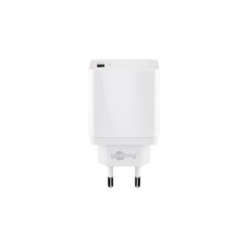goobay USB Schnellladegerät QC3.0 (18W) weiß(weiß, Quick Charge (QC3.0))