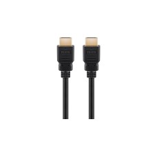 goobay Ultra High-Speed HDMI Kabel mit Ethernet, HDMI 2.1(schwarz, 3 Meter)