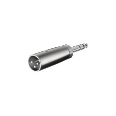 XLR Stecker 3Pin(silber, 1 Stück)