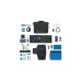 iFixit Repair Business Toolkit, 143-teilig, Werkzeug-Set(schwarz/blau, für Elektronikreparaturen)