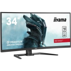 iiyama G-Master GB3467WQSU-B5, Gaming-Monitor(86.4 cm (34 Zoll), schwarz, WQHD, VA, AMD Free-Sync, HDR, 165Hz Panel)