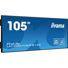 iiyama ProLite LH10551UWS-B1AG, Public Display(schwarz, 5K UW, DaisyChain, 60 Hz)