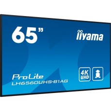 iiyama ProLite LH6560UHS-B1AG, Public Display(schwarz, UltraHD/4K, IPS, Lautsprecher)