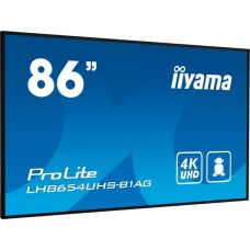 iiyama ProLite LH8654UHS-B1AG, Public Display(schwarz, UltraHD/4K, IPS, Lautsprecher)