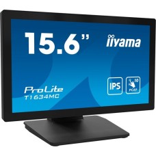iiyama ProLite T1634MC-B1S, LED-Monitor(40 cm (16 Zoll), schwarz (matt), FullHD, IPS, HDMI, DisplayPort)