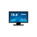iiyama ProLite T1634MC-B1S, LED-Monitor(40 cm (16 Zoll), schwarz (matt), FullHD, IPS, HDMI, DisplayPort)