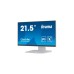 iiyama ProLite T2252MSC-W2, LED-Monitor(55 cm (21 Zoll), weiß, FHD, IPS, Touchscreen, HDMI)