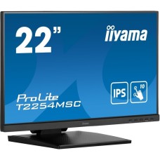 iiyama ProLite T2254MSC-B1AG, LED-Monitor(55 cm (22 Zoll), schwarz, FullHD, IPS, Touchscreen)