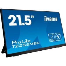 iiyama ProLite T2255MSC-B1, LED-Monitor(54.5 cm (21.5 Zoll), schwarz, Full HD, IPS, HDMI, DisplayPort)