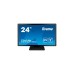 iiyama ProLite T2452MSC-B1, LED-Monitor(60.5 cm (23.8 Zoll), schwarz, Full HD, IPS, Touchscreen, HDMI, DisplayPort, USB )