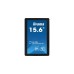 iiyama ProLite TF1633MSC-B1, LED-Monitor(39.5 cm (15.6 Zoll), schwarz, FullHD, IPS, Touchscreen, HDMI, DisplayPort, Open Frame)