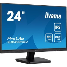 iiyama ProLite XU2493HSU-B6, LED-Monitor(61 cm (24 Zoll), schwarz (matt), FullHD, IPS, AMD Free-Sync, 100Hz Panel)