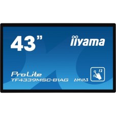 iiyama TF4339MSC-B1AG, Public Display(schwarz, Touchscreen, AMVA3, FullHD)