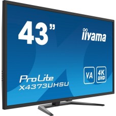 iiyama X4373UHSU-B1, Public Display(schwarz, UltraHD/4K, VA, HDMI)