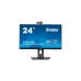 iiyama XUB2490HSUC-B5, LED-Monitor(60.4 cm (23.8 Zoll), schwarz, FullHD, Webcam, IPS, 60 Hz)