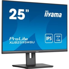 iiyama XUB2595WSU-B5, LED-Monitor(63 cm (25 Zoll), schwarz, WUXGA, IPS, HDMI, DisplayPort)