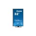 iiyama XUB3294QSU-B1, LED-Monitor(80 cm (31.5 Zoll), schwarz, WQHD, VA, HDMI, DisplayPort, Pivot, USB)